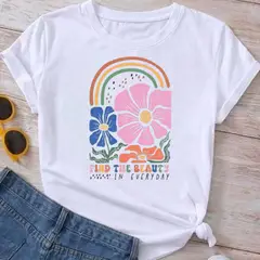 ISMI - Camiseta Mujer Cuello Redondo