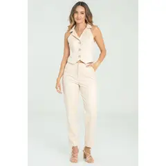 RAGGED - Pantalon salem Beige claro