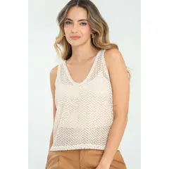 RAGGED - Blusa blendieh Beige claro Ragged,
