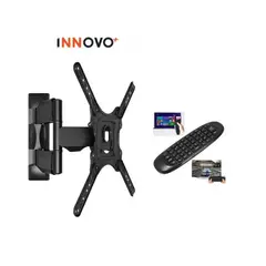 INNOVA - Soporte Para Televisor De Pared 55 Pulgadas Resiste Hasta 50 Kilos