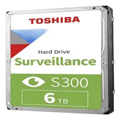 SATA - DISCO DURO PC 6000GB TOSHIBA SURVEILLANCE S300
