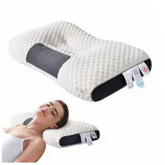 ONE PIXEL - Almohada Ortopedica Cervical Terapeutica Tipo Hotelera