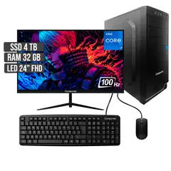 COMPUMAX - COMPUTADOR INTEL CORE I7-12700 SSD 4TB RAM 32GB LED 24 FHD