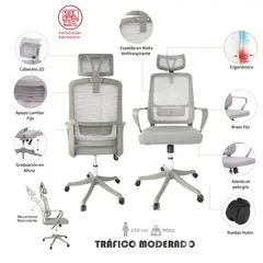MUEBLESYA - Silla De Oficina San Calixto Presidente