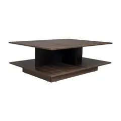 RTA DESIGN - Mesa de Centro Chalón Chocolate de Diseño Moderno