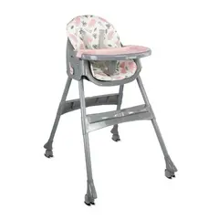 BEBESIT - Silla Comedor 3 En 1 Vancouver Rosa