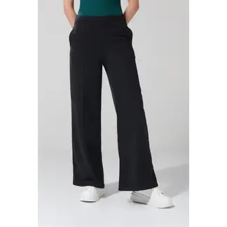 KOAJ - Pantalón jogger para mujer unicolor bota recta con corte MUJER