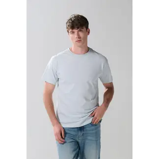 KOAJ - Camiseta unicolor con textos estampados y manga corta Hombre