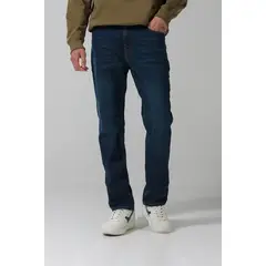 KOAJ - Jean azul oscuro straight leg con bota recta y tiro bajo HOMBRE