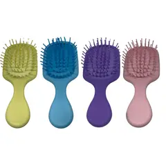MAZUGI - Mini Cepillo Capilar En Colores Pasteles ideal Para Viajar