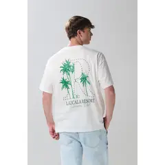 KOAJ - Camiseta oversize para hombre manga corta HOMBRE