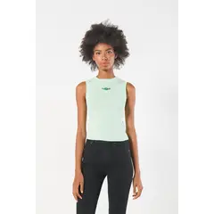 KOAJ - Camiseta verde manga sisa con diseño de The Mandaloria Mujer