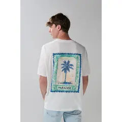 KOAJ - Camiseta oversize para hombre manga corta HOMBRE