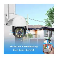 SKY - Camara Seguridad ORIGINAL V380 Exterior Inteligente PTZ Wifi
