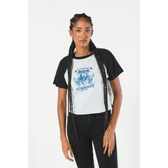 KOAJ - Camiseta de Harry Potter azul clara con manga ranglan cor MUJER