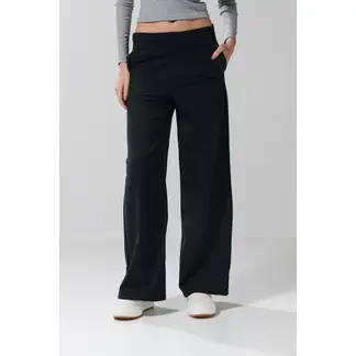 KOAJ - Pantalón jogger para mujer unicolor bota recta con corte MUJER