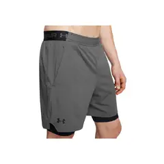 UNDER ARMOUR - Short Hombre UA VANISH WOVEN 2IN1 Gris