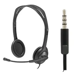 LOGITECH - Diadema H111 con Cable Sonido Stereo
