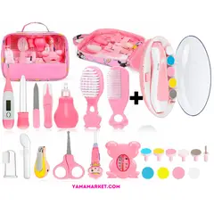 BEBE - Kit de Aseo 21 En 1 con Lima Eléctrica y maleta lujo