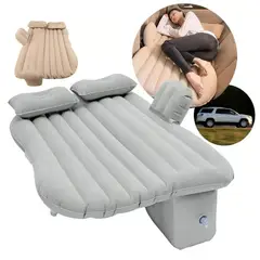 GENERICO - Colchon Inflable Para Autos 2 Almohadas Compresor JG316