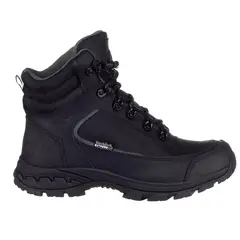 GENERICO - Bota Outdoor Cuero Negro Herreros Denver