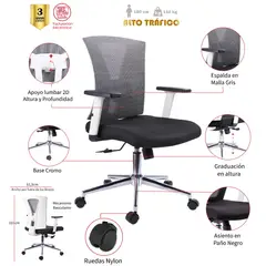 MUEBLESYA - Silla De Escritorio y Oficina Arama Confort Operativo