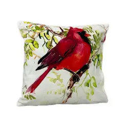 DIMATEX LEON - Funda Para Sala Decorativo Aves 45x45cm Refaves Cardenal Aves Funda