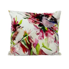 DIMATEX LEON - Funda Para Sala Decorativo Aves 45x45cm Refaves Gorrion