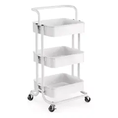 GENERICO - Carro De Almacenamiento Carrito De Almacenamiento De 3 Nivel