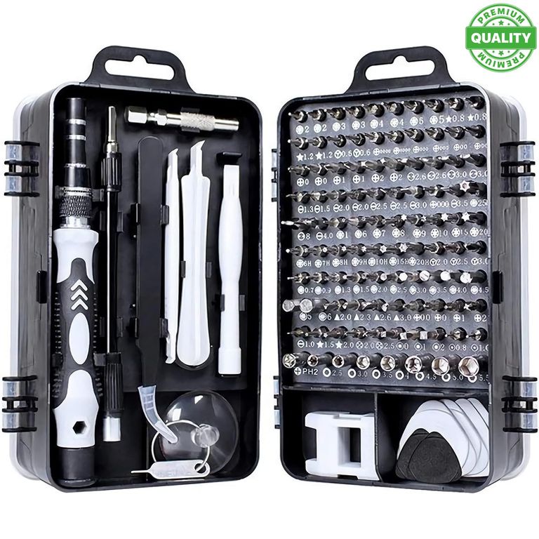 Set Destornilladores 115 En 1 Kit Profesional Electronica