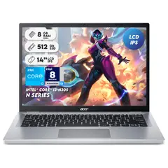 ACER - Portátil Aspire Intel Core I3 Ram 8gb Ssd 512gb 14 WUXGA Computador Portátil