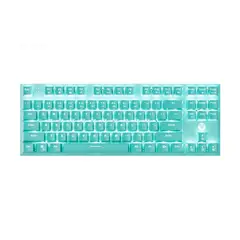 FANTECH - Teclado Gamer Mecanico MAXFIT87 MK856 Verde Menta