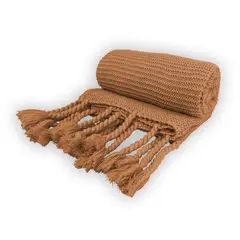 DIMATEX LEON - Manta Cobija Frazada Suave Tejida Decor 152x127cm Refmalva