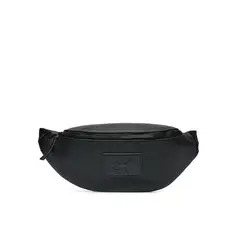 CALVIN KLEIN - Canguro negro revestido con insignia