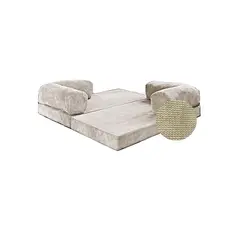GENERICO - Sofa Teddy Abrazo de oso 180 x 80 Beige