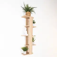 RTA DESIGN - Repisa para Plantas Molly Color madera Clara