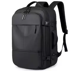 GENERICO - Bolso Mochila Expandible Usb Viajelaptop Jackman Fz-9905