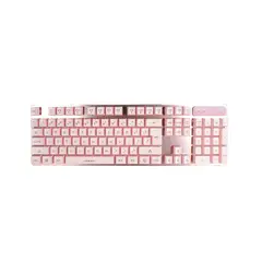 FANTECH - Teclado Gamer Fighter II K613L Rosa