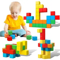 AMERICAN GENERICS - Juguete De Construccion 32pcs Imanes Bloques Fichas Magnetic