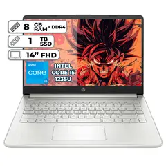 HP - PORTATIL INTEL CORE I5 1235U 8GB RAM 1TB SSD PANTALLA 14 FHD