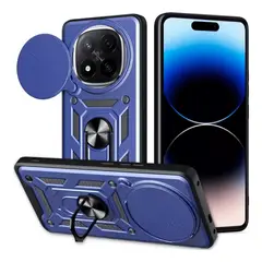 GENERICO - Funda Case Slider Compatible Xiaomi Note 14 Pro Plus Azul