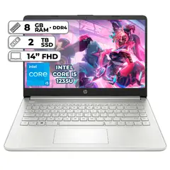 HP - PORTATIL INTEL CORE I5 1235U 8GB RAM 2TB SSD PANTALLA 14 FHD