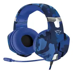 TRUSTY CANE - Diadema Gamer Trust Gxt 322b Carus Pc Ps4 Xbox One Switch Bl