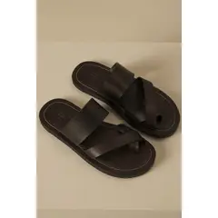 ILOT - SANDALIAS EN CUERO TIRAS CRUZADAS MARCA AH39052