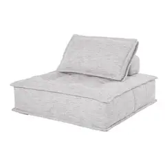 GENERICO - Sofá Modular 90 x 90 Gris Claro