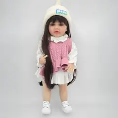 GENERICO - Muñeca Reborn Bebé Cuerpo de Silicona - Salome