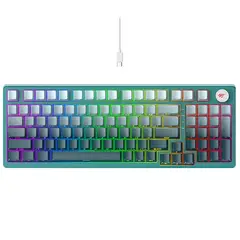 HAVIT - Teclado Gamer mecanico Gamenote KB899L RGB Cherry Red