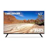CHALLENGER - Televisor 43 Pulgadas Smart Google TV TG81
