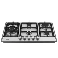 WHIRLPOOL - Cubierta de Gas 75 cm Gris