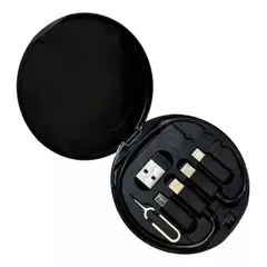 GENERICO - Kit Data Para Viajes Adaptador Carga Celulares Universal Usb